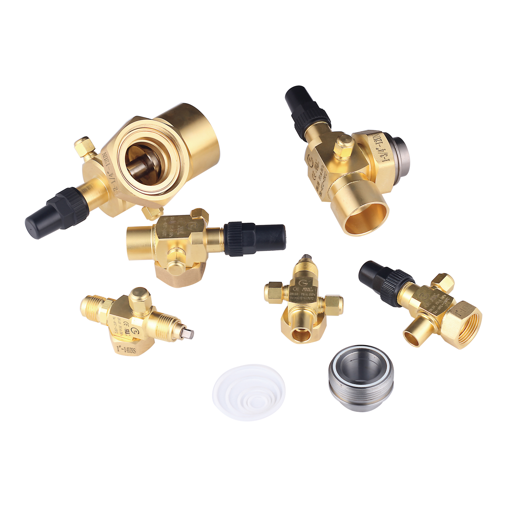 brass rotalock valve